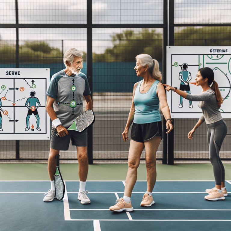 Understanding Court Positions in Pickleball for Seniors