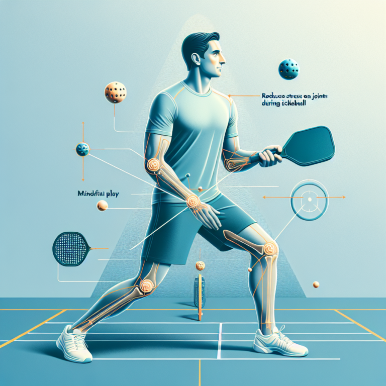 Reducing Stress on Joints During Pickleball