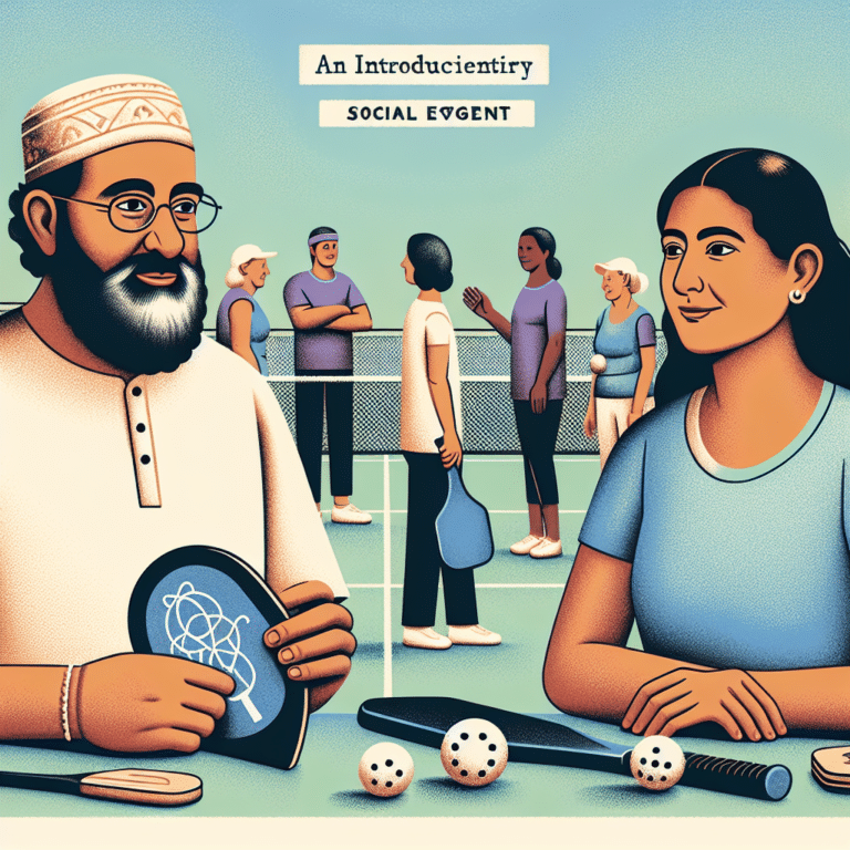 Introduction to Pickleball Social Events for Beginners