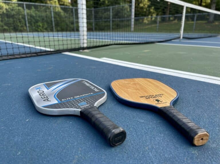 aluminum vs wood pickleball paddles
