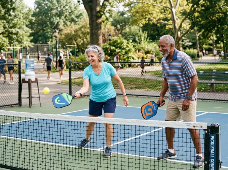 senior pickleball paddle beginners guide