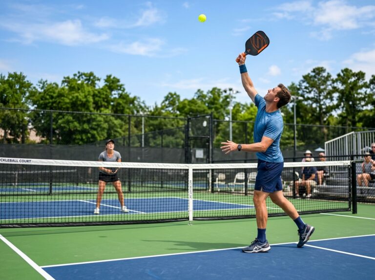 pickleball lob shot strategy