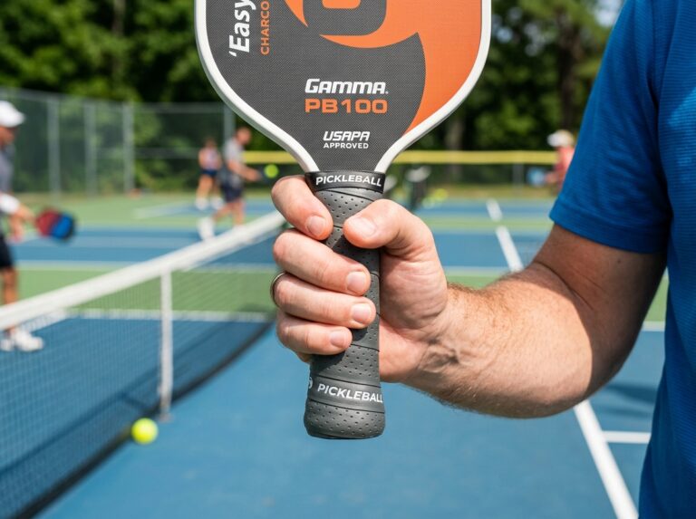 easy grip pickleball paddle