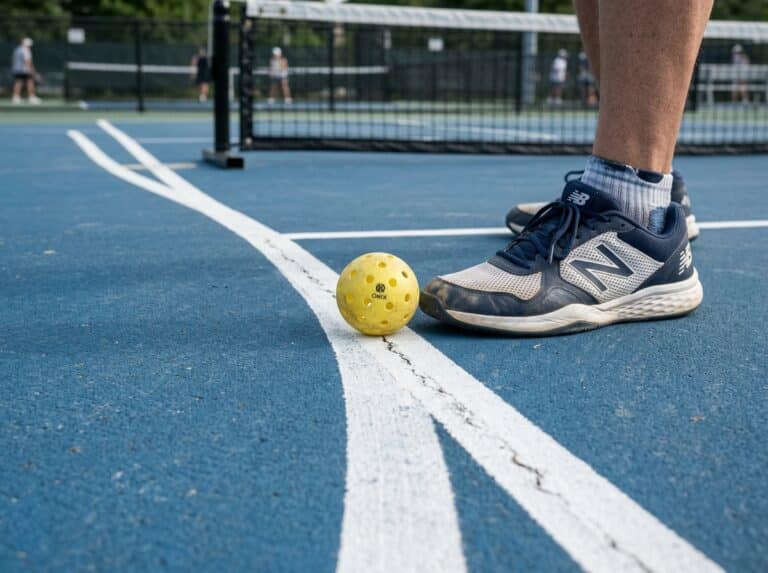 pickleball line call rules