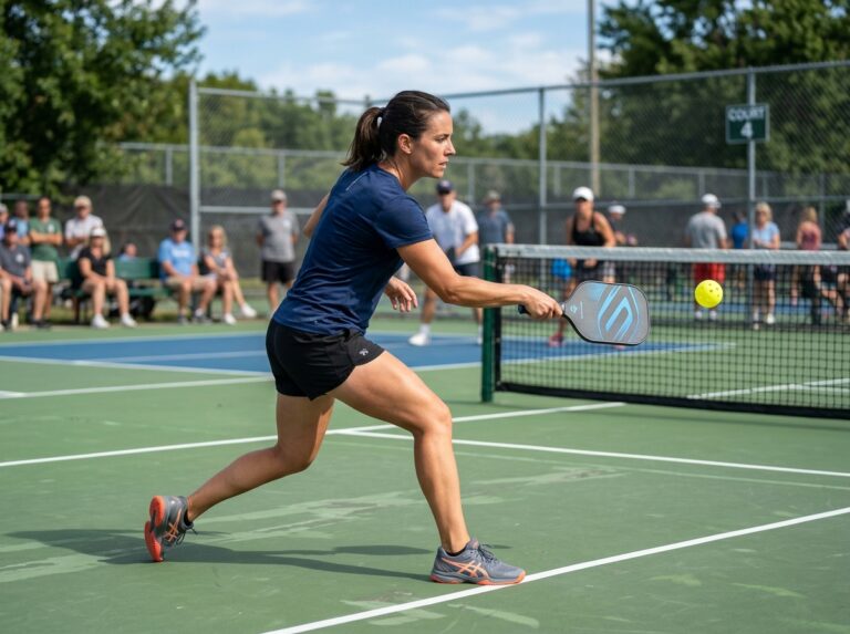 easy pickleball drive shot
