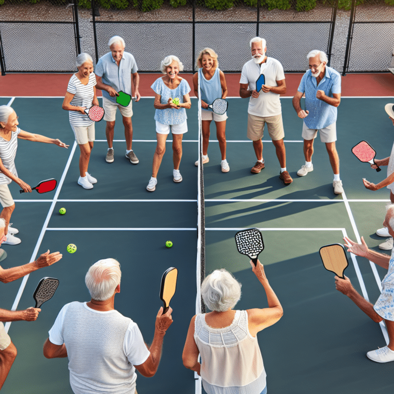 Join A Local Senior Pickleball Club Today
