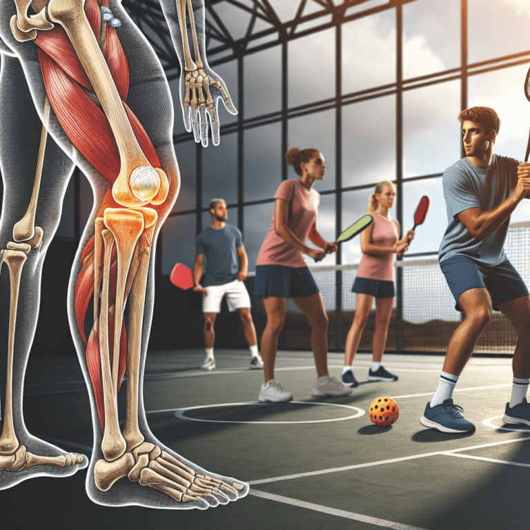 Avoiding Knee Injuries in Pickleball
