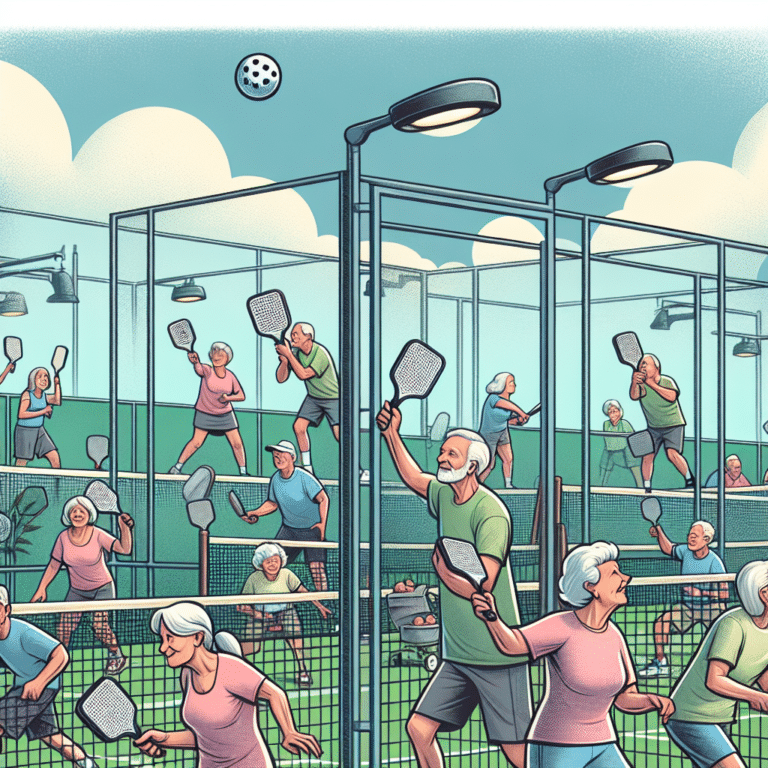 Beginner Pickleball Tournaments for Seniors