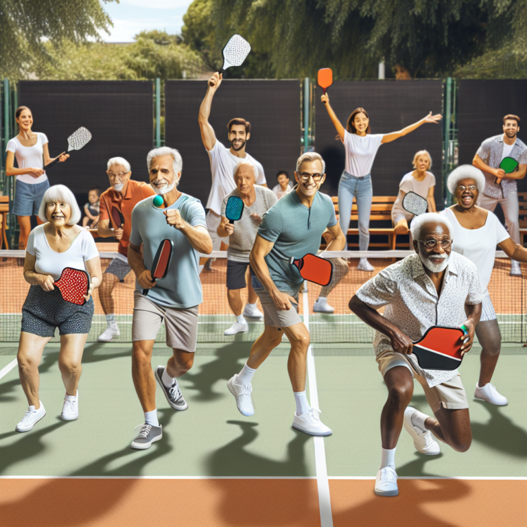 Volunteering at Senior Pickleball Events