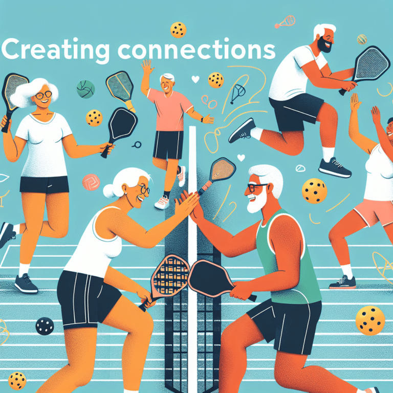 Connecting with Other Senior Pickleball Players