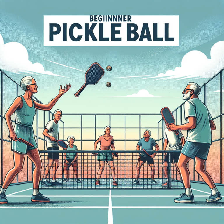 Beginner Pickleball Tournaments for Older Adults