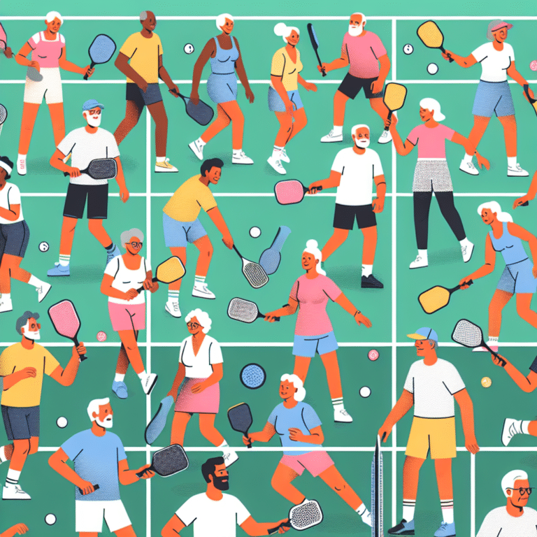 Pickleball Meetups for Seniors