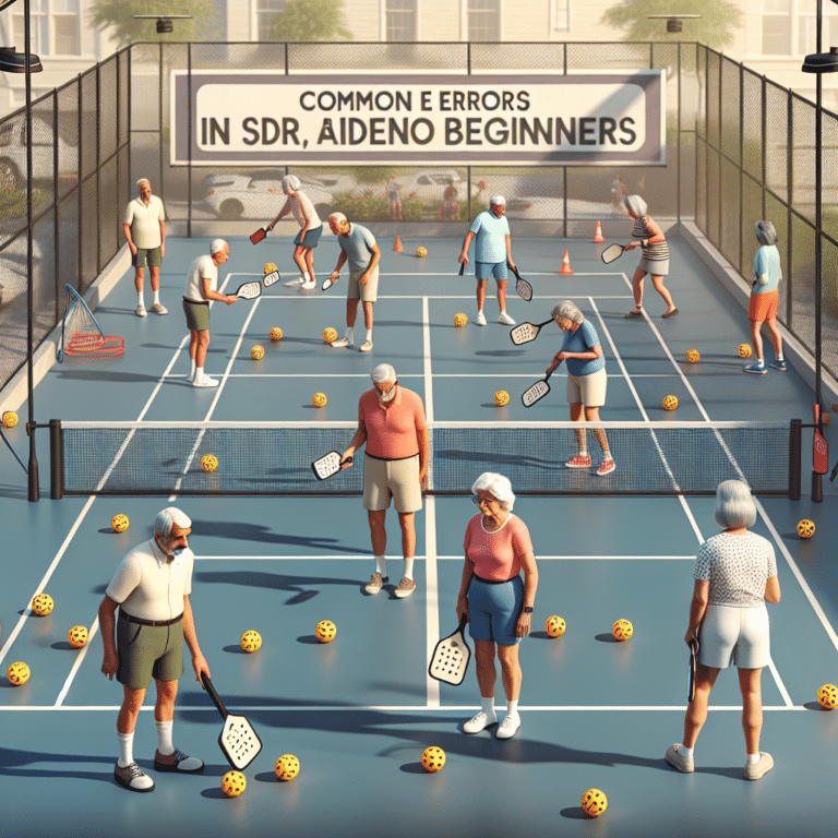 Mistakes Senior Pickleball Beginners Should Avoid