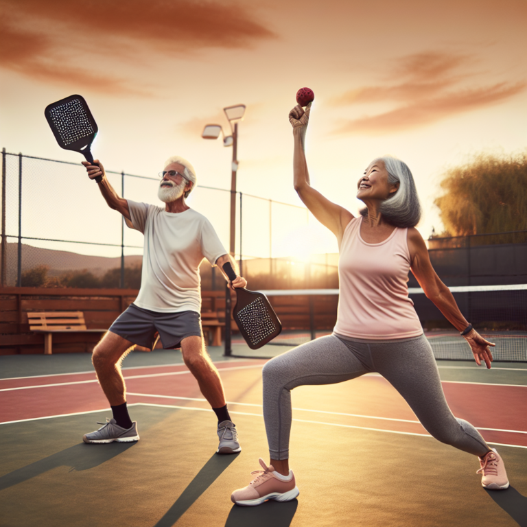Warm-Up Exercises for Senior Pickleball Players