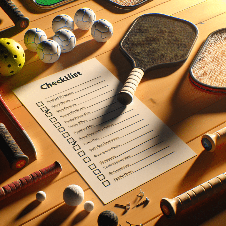Pickleball Equipment Checklist: A Useful Guide for Seniors