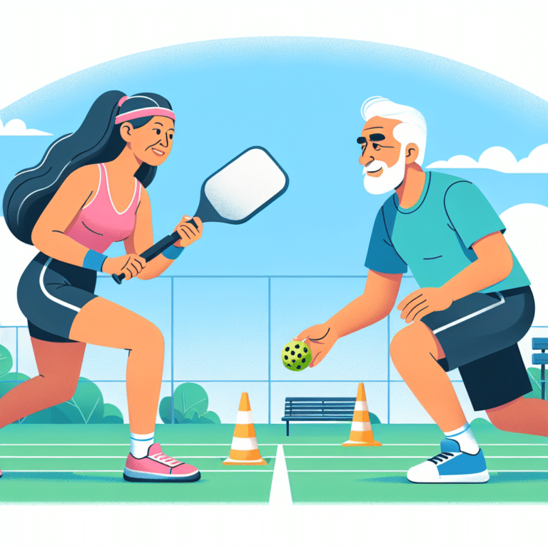 Beginner Pickleball Drills for Seniors